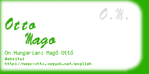 otto mago business card